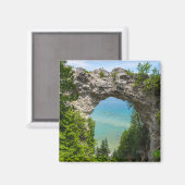 Kanoing op Arch Rock Magneet (Voorkant / Achterkant)