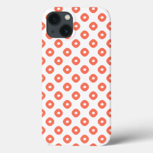 "Kanoko" Fawn Spot Pattern Salmon Pink Case-Mate iPhone Case