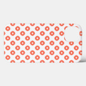 "Kanoko" Fawn Spot Pattern Salmon Pink Case-Mate iPhone Case (Achterkant (horizontaal))