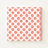 "Kanoko" Fawn Spot Pattern Salmon Pink Notitieboek (Achterkant)