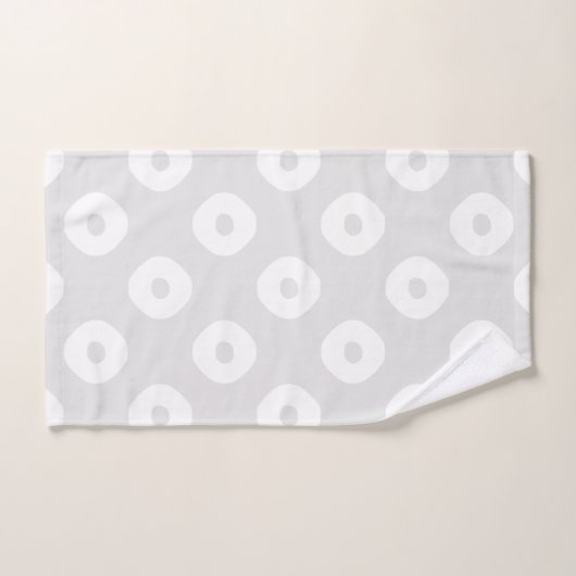 "Kanoko" Fawn Spot Pattern White Bad Handdoek (Handdoek)