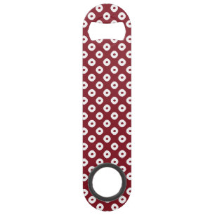 "Kanoko" Fawn Spot Pattern White Speed Flessenopener