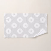 "Kanoko" Vossenvel Stippenpatroon Wit Bad Handdoek (Handdoek)