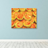 Kanom Pia ข ม ปี๊ ย ะ Canvas Afdruk (Insitu (Houten vloer))