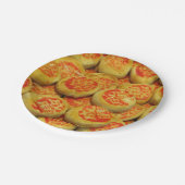 Kanom Pia ข ม ปี๊ ย ะ Papieren Bordje (Gekanteld)