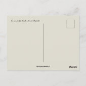 Kanon bij Spis Castle Slowakije Briefkaart (Achterkant)