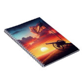 kanon en Amerikaanse vlag Notitieboek (Rechterzijde)