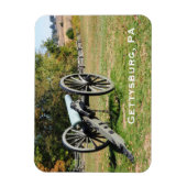 Kanon op het slagveld Gettysburg Magneet (Verticaal)