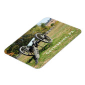 Kanon op het slagveld Gettysburg Magneet (Linkerzijde)