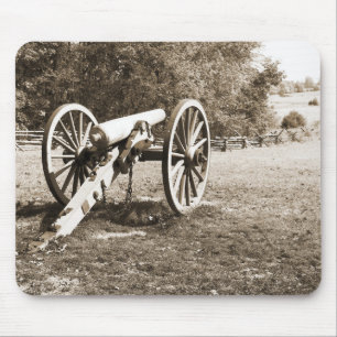 kanon op het slagveld Gettysburg Muismat