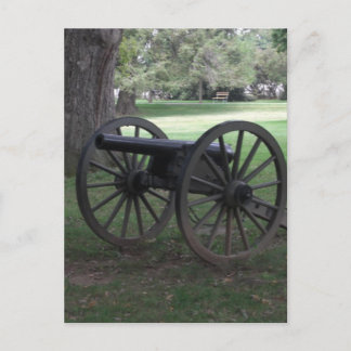 Kanon voor de burgeroorlog in Gettysburg Briefkaart