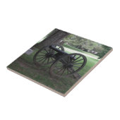 Kanon voor de burgeroorlog in Gettysburg Tegeltje (Zijkant)