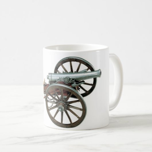 kanone koffiemok (Voorkant rechts)