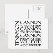 Kanonnen Briefkaart (Voorkant / Achterkant)
