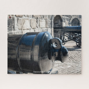 Kanonnen Edinburgh Schotland Legpuzzel