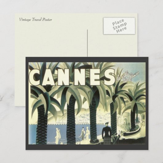  kanonnen voor reisreclame briefkaart (Voorkant / Achterkant)