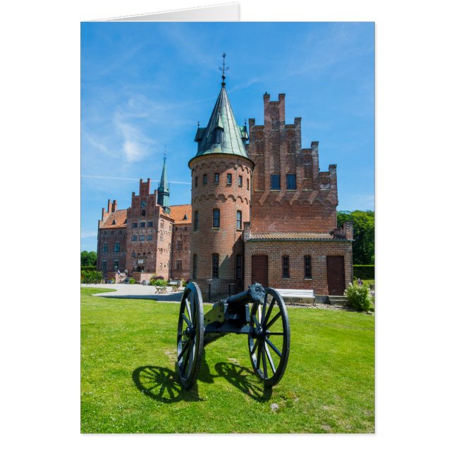 Kanons bij kasteel Egeskov (Voorkant)