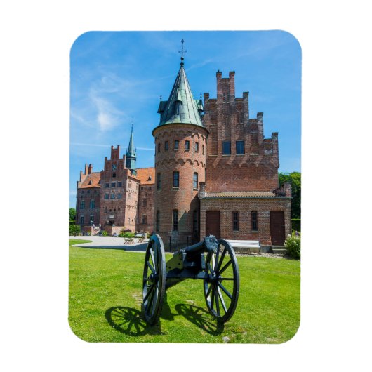 Kanons bij kasteel Egeskov Magneet (Verticaal)