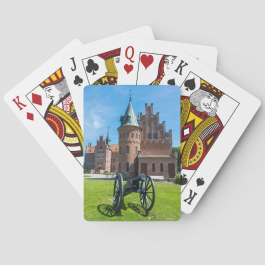 Kanons bij kasteel Egeskov Pokerkaarten (Achterkant)