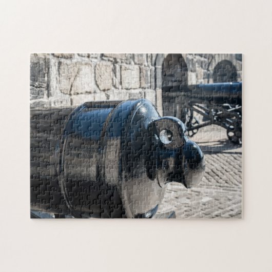 Kanons Edinburgh Castle. Legpuzzel (Horizontaal)