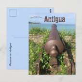 Kanons in Antigua Briefkaart (Voorkant / Achterkant)