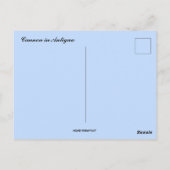 Kanons in Antigua Briefkaart (Achterkant)