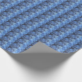 Kanopie tegen een blauw winterhemel - ECHO PRINT Cadeaupapier (Hoek)