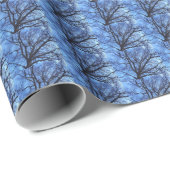 Kanopie tegen een blauw winterhemel - ECHO PRINT Cadeaupapier (Rol Hoek)