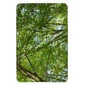 Kanopie van de groene Natuur van voorjaarsbladeren Magneet (Verticaal)