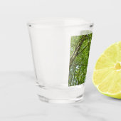 Kanopie van de groene Natuur van voorjaarsbladeren Shot Glas (Links)