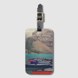 Kano's bij Moraine Lake Canada Bagagelabel