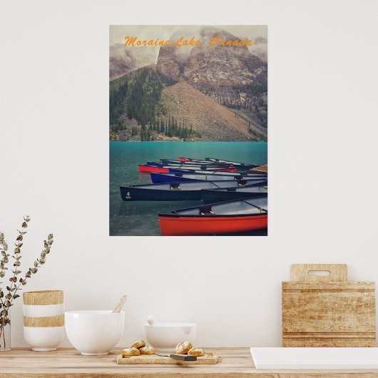 Kano's bij Moraine Poster (Keuken)