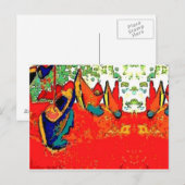 Kano's en boten briefkaart (Voorkant / Achterkant)