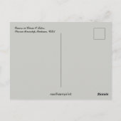 Kano's in Chain-O-Lakes Warren Township Indiana Briefkaart (Achterkant)