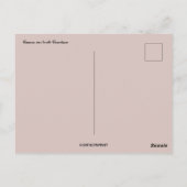 Kano's in North Carolina Briefkaart (Achterkant)