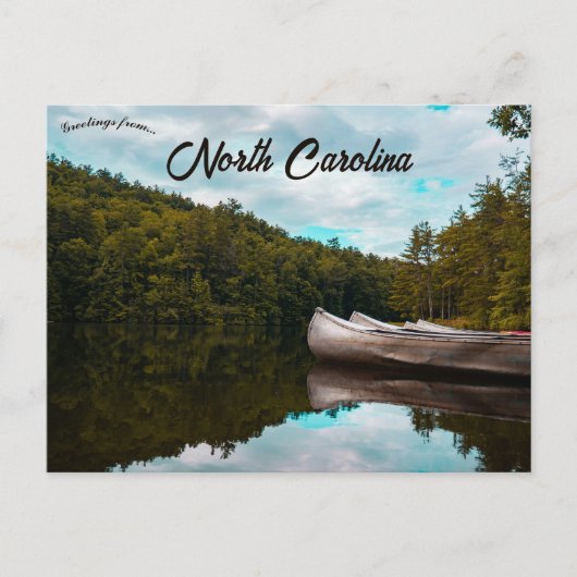 Kano's in North Carolina Briefkaart (Voorkant)