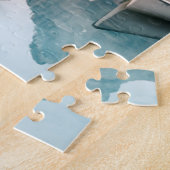 Kano's op het meer Moraine van Banff National Park Legpuzzel (Zijkant)