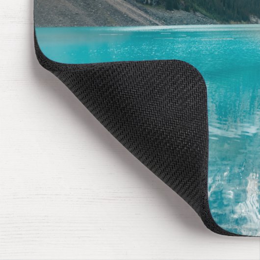 Kano's op het meer Moraine van Banff National Park Muismat (Hoek)