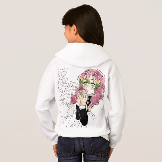 Kanroji Mitsuri Hoodie (Achterkant volledig)