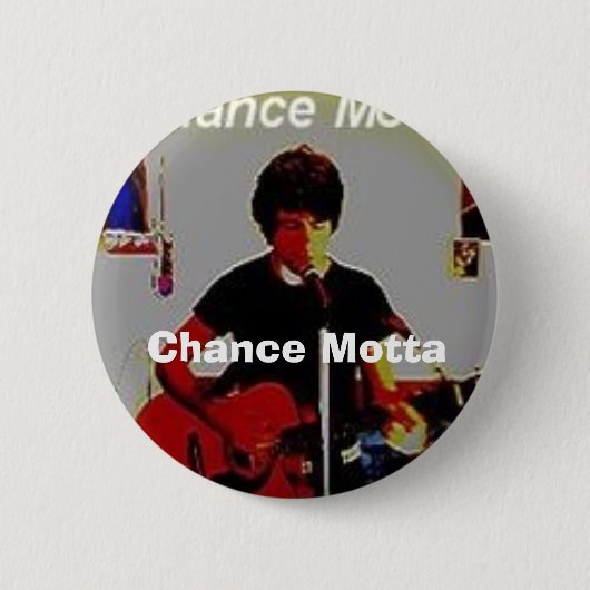 Kans, Chance Motta Ronde Button 5,7 Cm (Voorkant)
