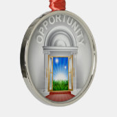 Kans-deurconcept Metalen Ornament (Rechts)