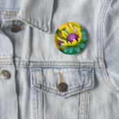 kans gegrepen ronde button 5,7 cm (In situ)