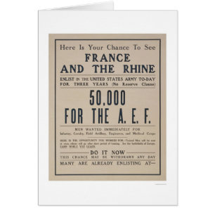 Kans om Frankrijk en de Rijn te zien - Enlist Army