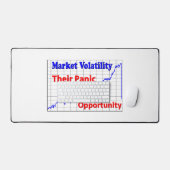 Kans op beurshandel voor aandelen bureaumat (Keyboard & Muis)