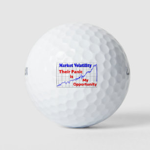 Kans op beurshandel voor aandelen golfballen