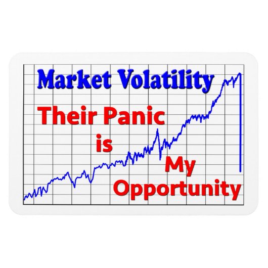 Kans op beurshandel voor aandelen magneet (Horizontaal)