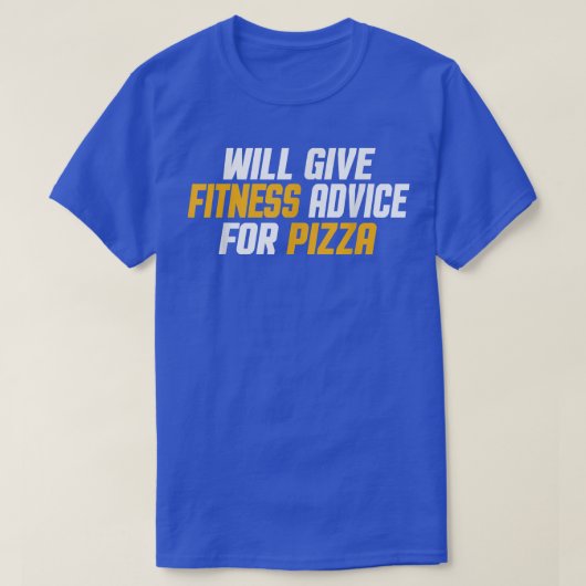 Kans op de loopbaan, gym Trainer funny geeft fitne T-shirt (Design voorkant)
