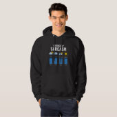 Kans op sarcastisch weer grappig hoodie (Voorkant volledig)
