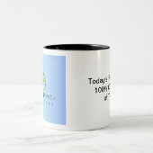 Kans op thee tweekleurige koffiemok (Center)