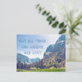 Kans Quote - Kings Canyon | BRIEFKAART (Staand voorkant)